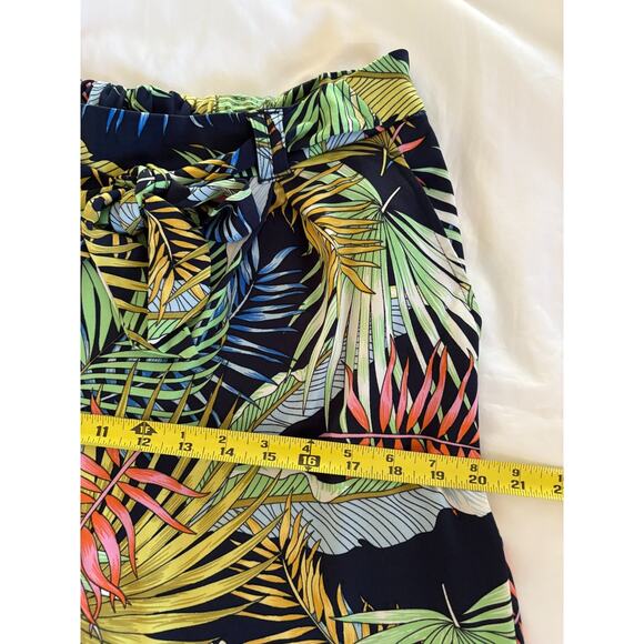 SOHO Apparell Ladies PXL Poly wide leg yoga pants, front tie, pockets - Picture 9 of 12